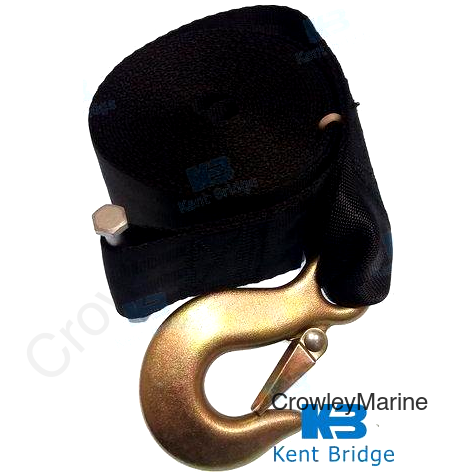 WINCH STRAP & HOOK 50MM X 4.6M (KBWT70-15HD)