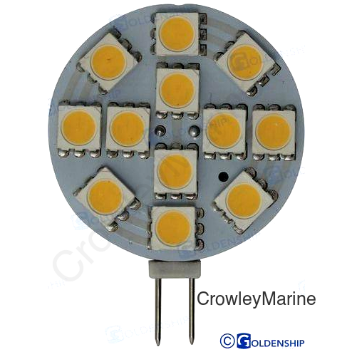 BULB G4 VERT 12LED 2.2W 12/30V (GS10507)