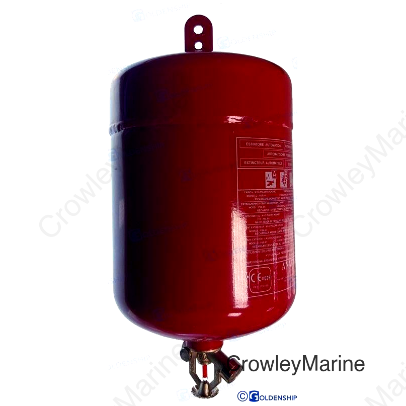 AUTO FIRE EXT 6 KG POWDER (GS80124)