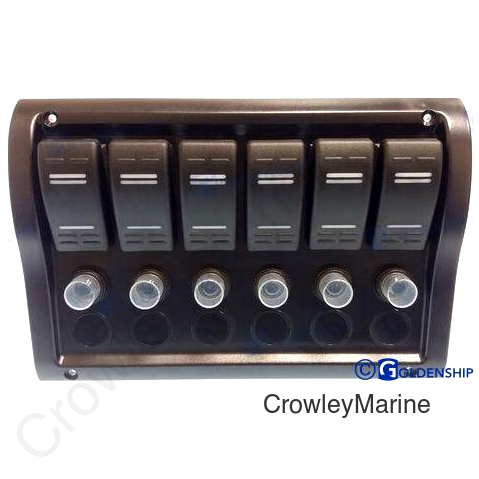 6 GANG WTRPRF SWITCH PNL (GS11177)