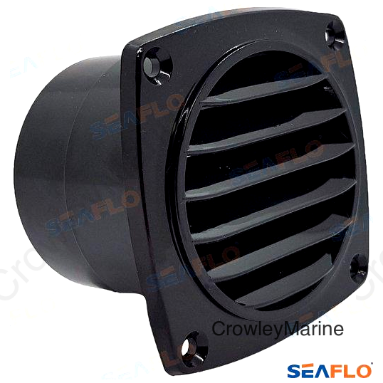 RND LOUVER AIR VENT MM - BLA (SFAV201)
