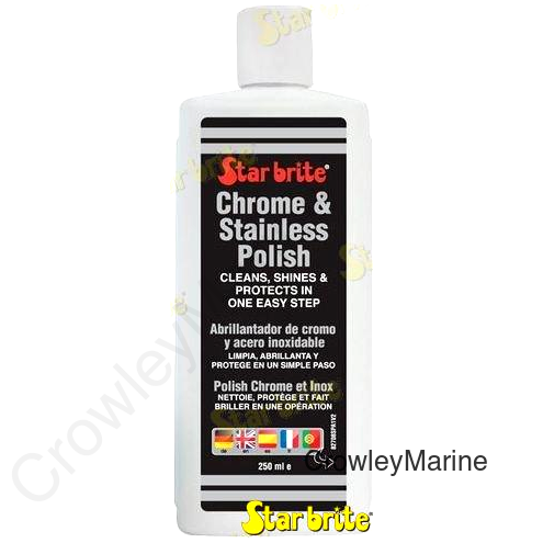 CHROME & SS POLISH 237 ML (STA82708)