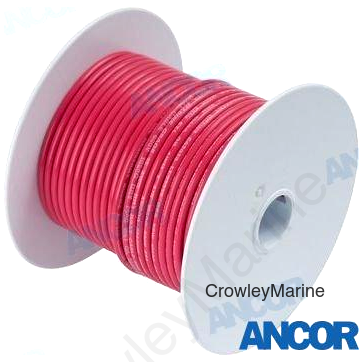 8' TIN COP WIRE 10 AWG RED (AM188803)