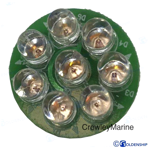 LED G4 BULB BACK PIN RED 12V (GS10262)