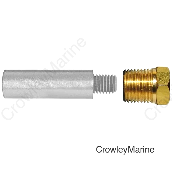 Anode, Zinc - Pencil w/Plug - E-2 C