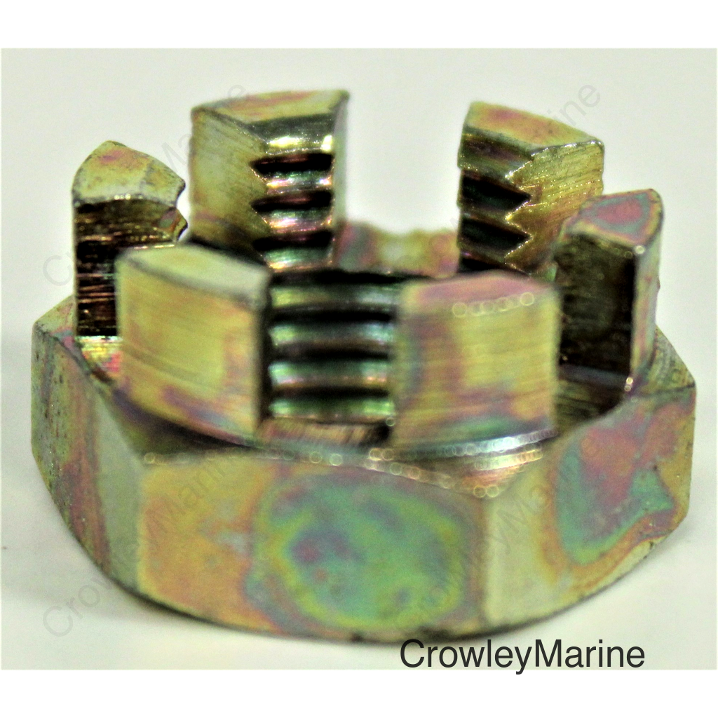 NUT, CASTLE (12MM)
