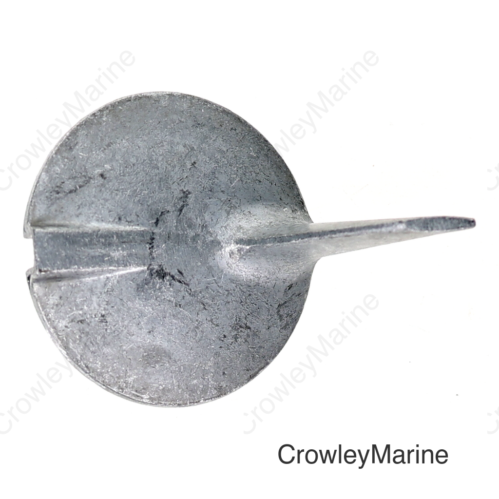 Anode, Trim Tab Lower Unit Gearcase Aluminum