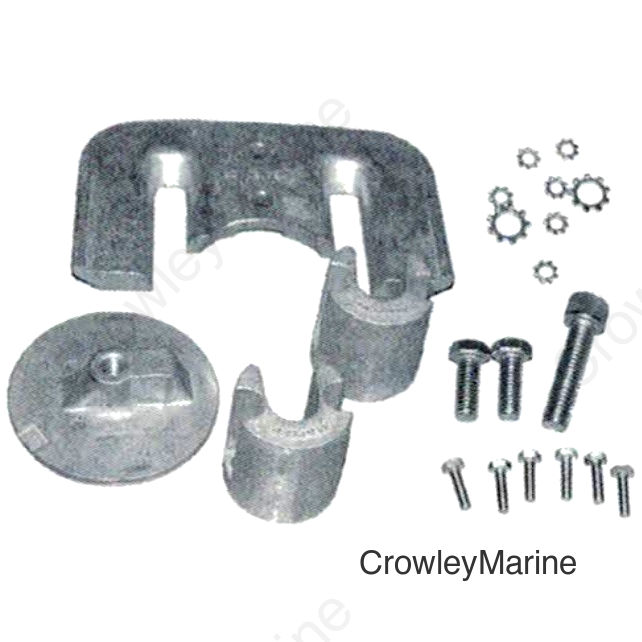 I/D MERCRUISER ANODE KIT BRAVO I OEM #888757Q01
