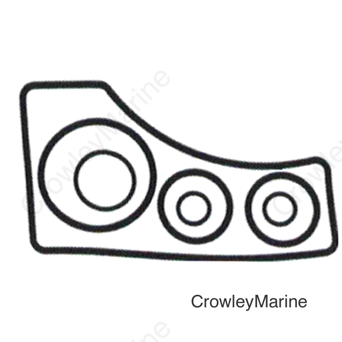 MERCRUISER BRAVO INSTALLATION KIT OEM #16755Q1