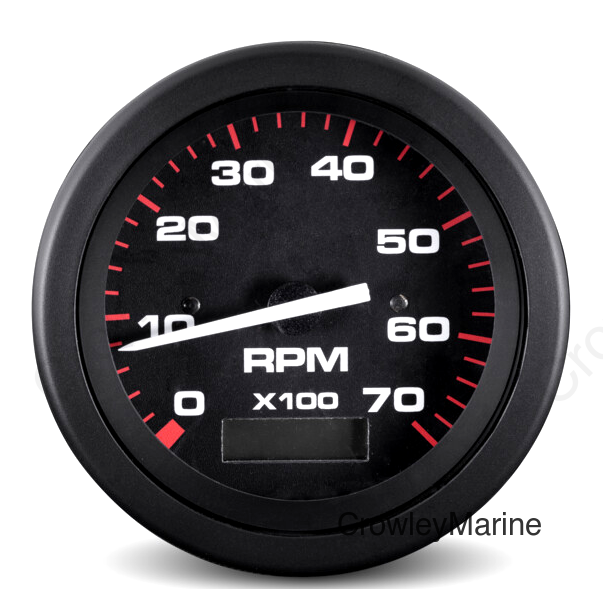 AMEGA TACH 7K/ HOUR METER 3"