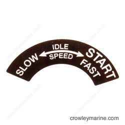 [129701] Bezel Choke Decal